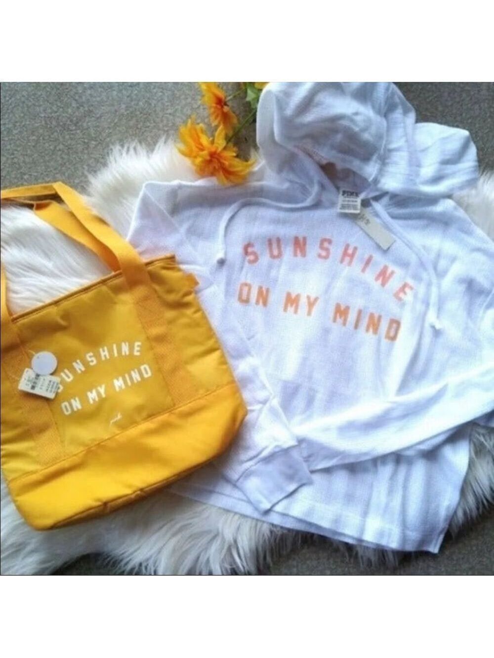 Victoria Secret PINK Cooler Tote+ Pullover Sweater